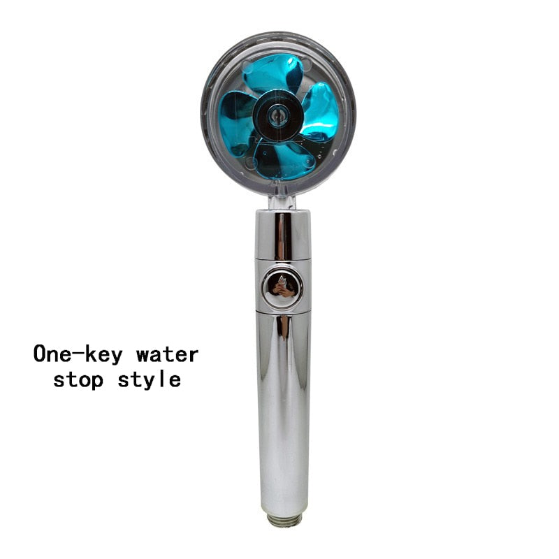 Rotated High-Pressure Handheld Shower Head