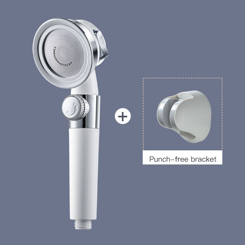 Pressurized Shower Head Adjustable High Pressure