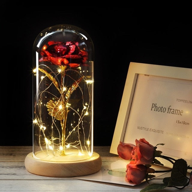 Galaxy Rose Artificial Flowers Beauty and the Beast