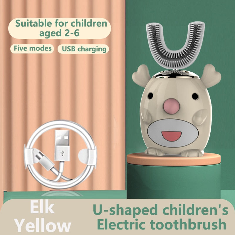 Electric Toothbrush Kids Silicon