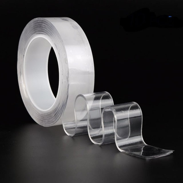 Transparent Double Sided Tape Nano Self-Adhesive