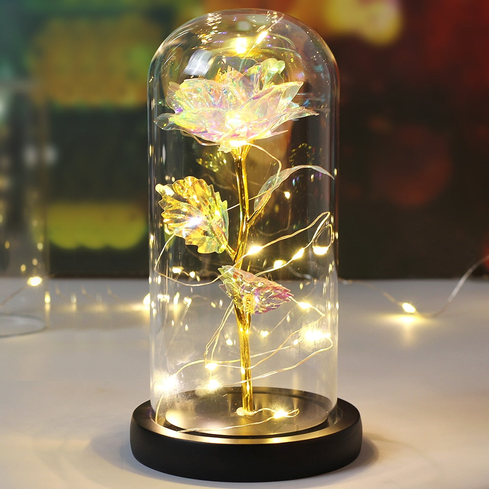 Galaxy Rose Artificial Flowers Beauty and the Beast
