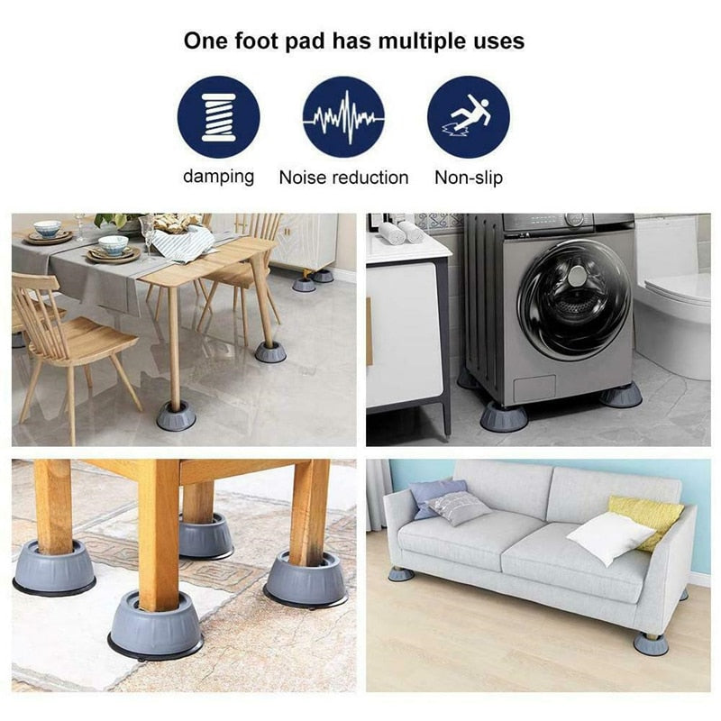 Anti Vibration Feet Pads Rubber Legs