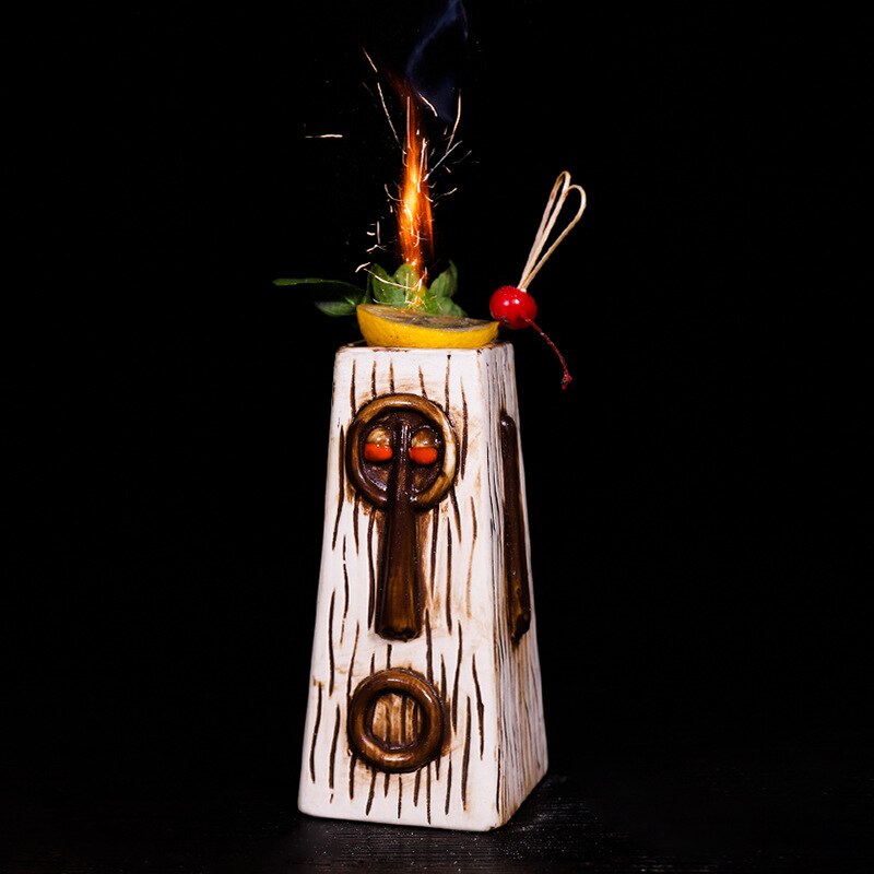 Bar Poker Tiki Mug Creative Hawaii Ceramic Mug