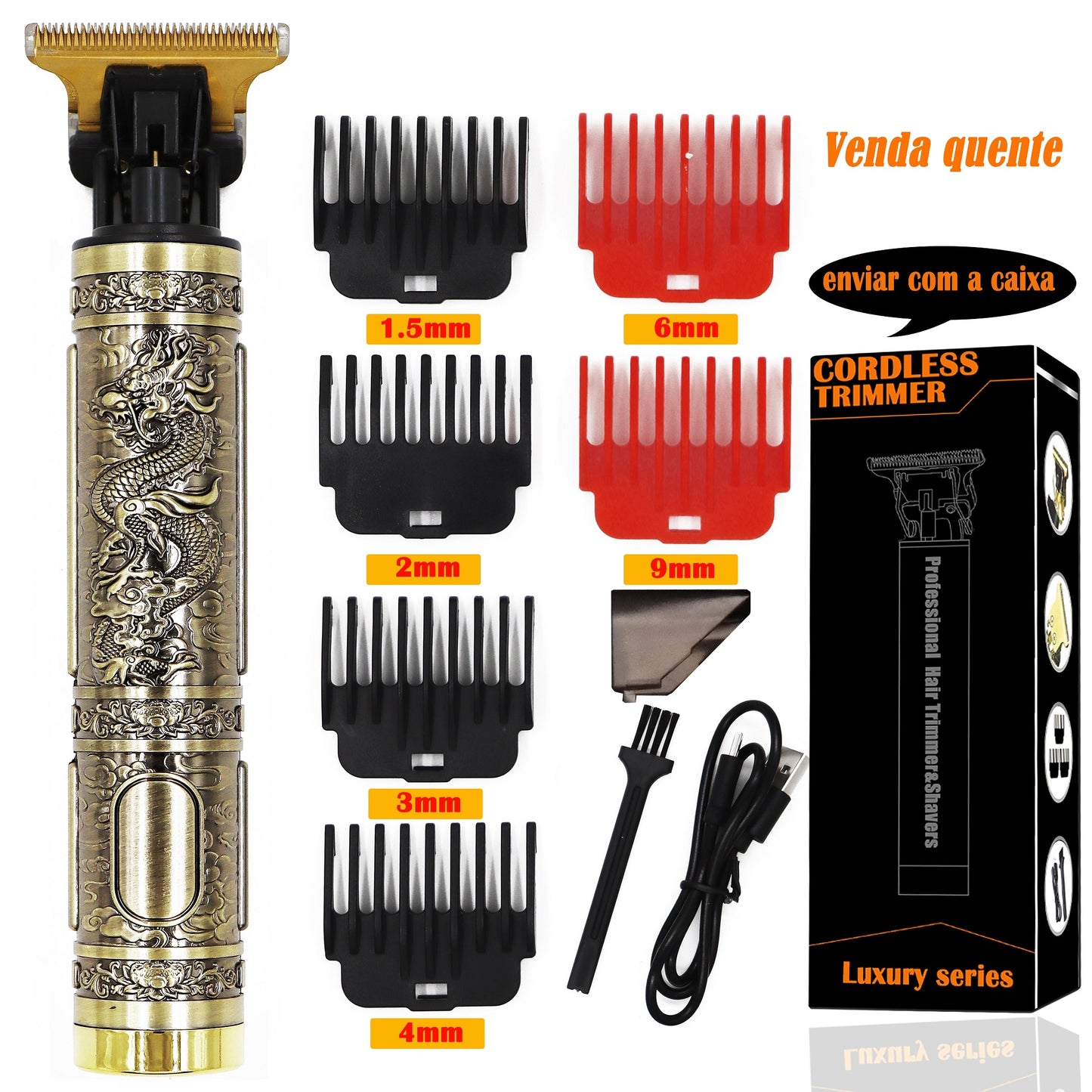Man Electric Cordless Hair Cutting Machine