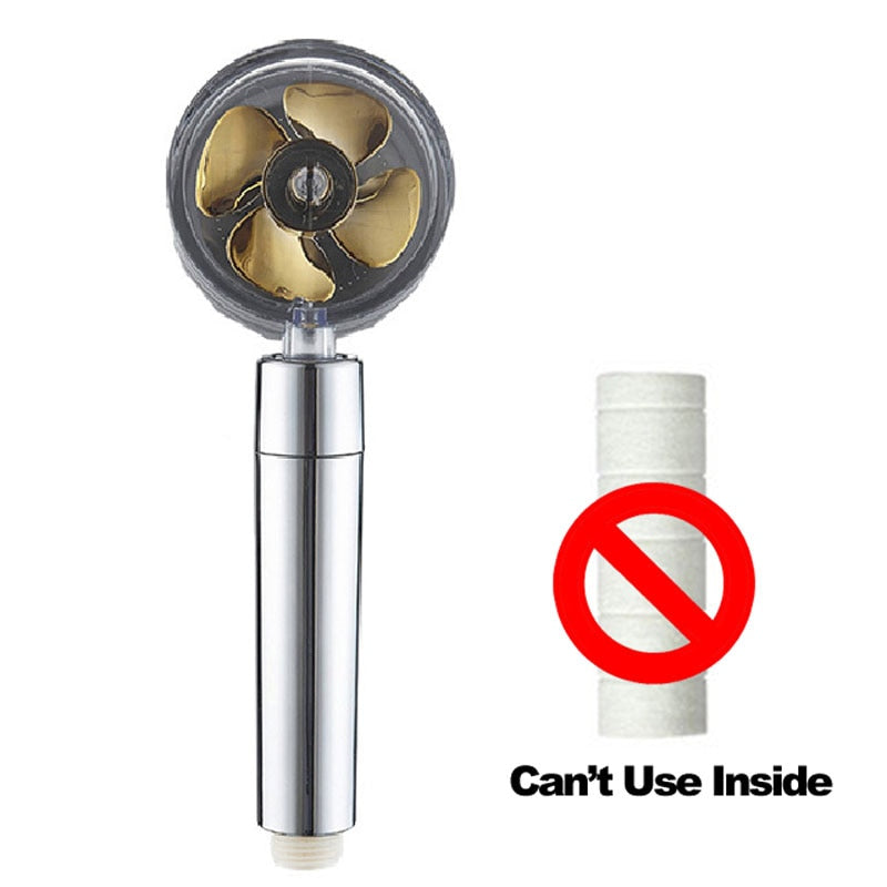 Holder High Preassure Showerhead Rainfall with Fan