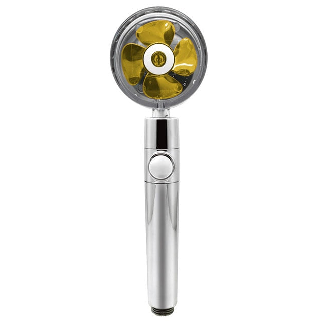 Turbo Propeller Rainfall Handheld Shower Head