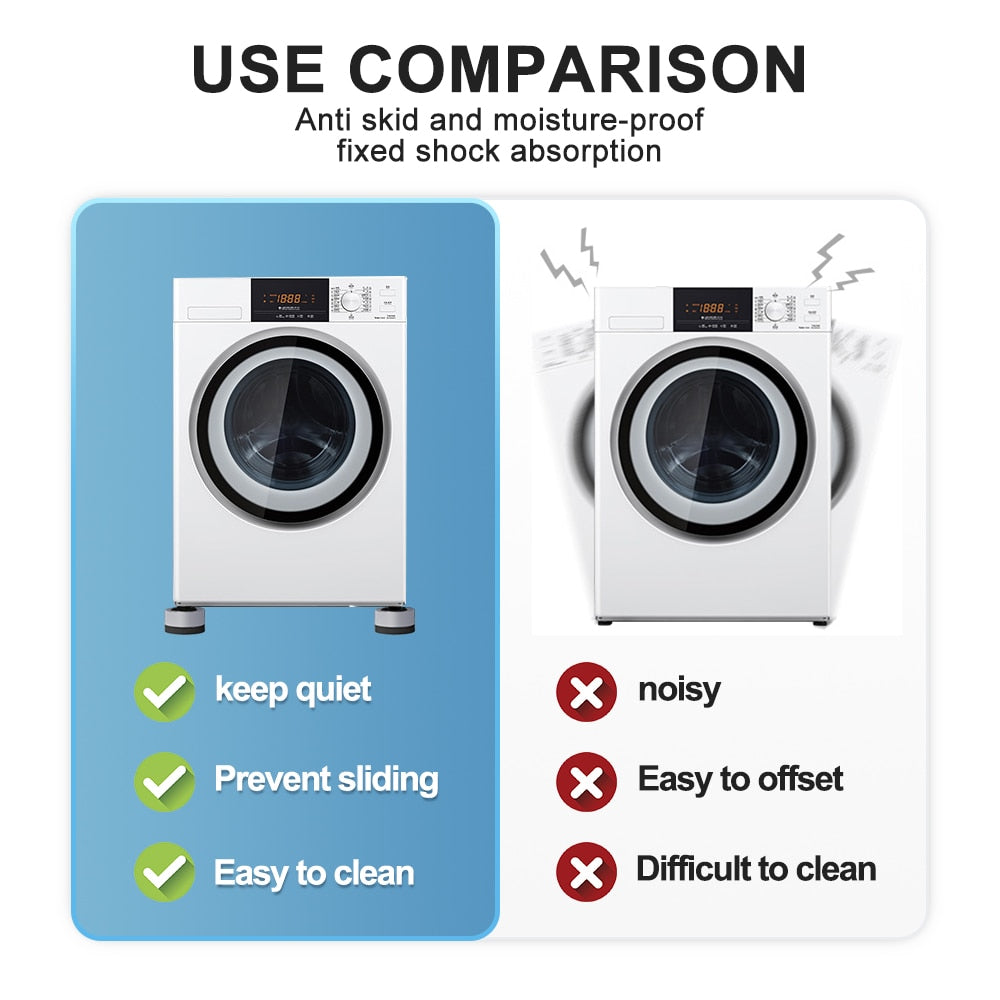 Anti Vibration Pads Washing Machine Rubber Feet