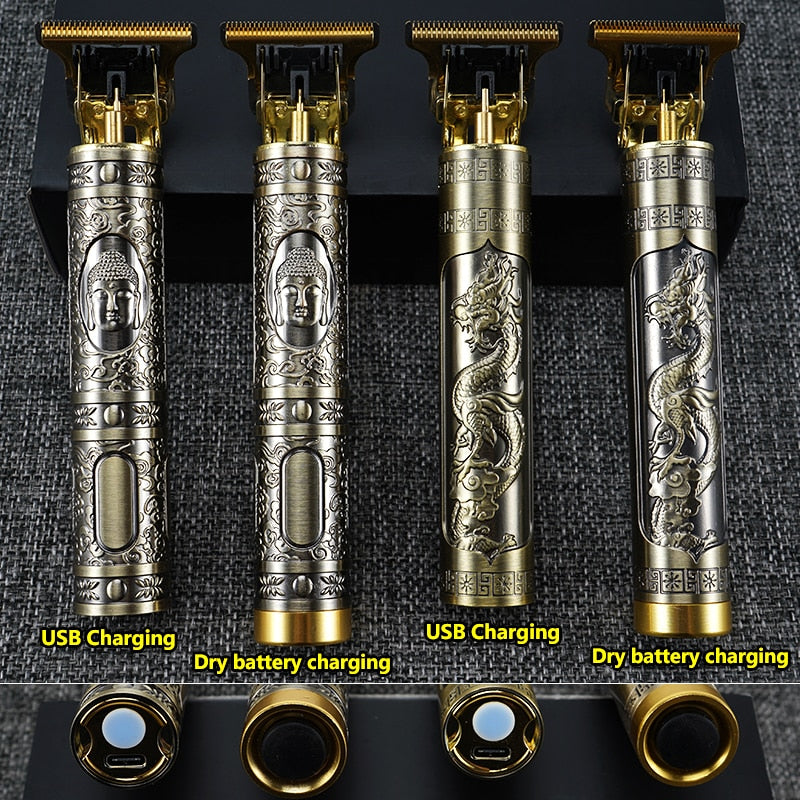 Electric Hair Clipper Man LCD 0mm Shaver