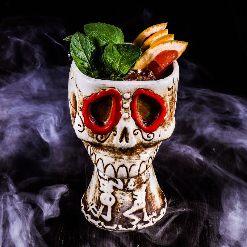 Bar Poker Tiki Mug Creative Hawaii Ceramic Mug