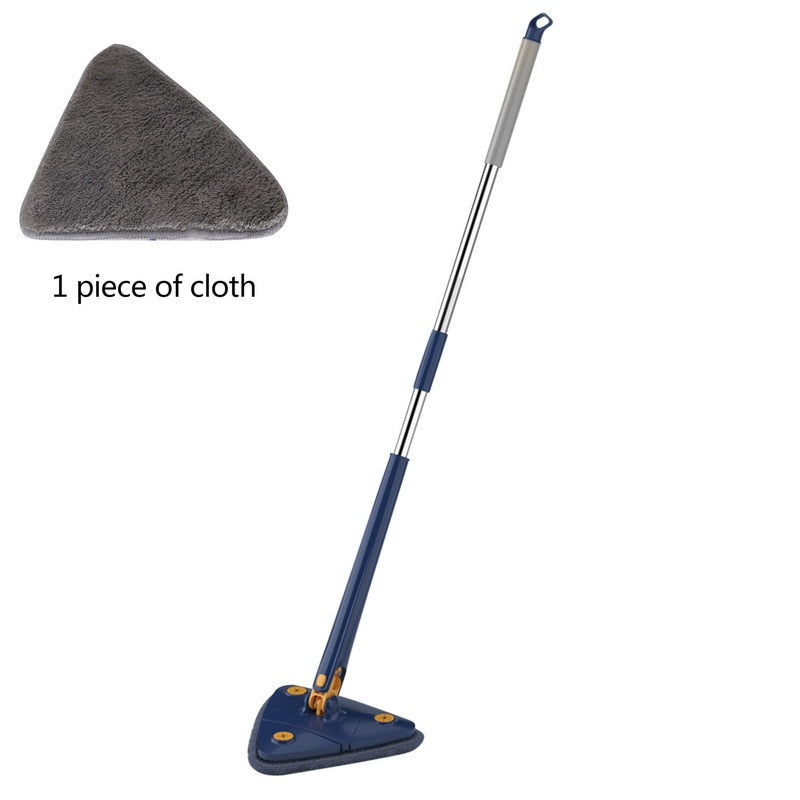 New Telescopic Triangular Mop 360° Rotatable