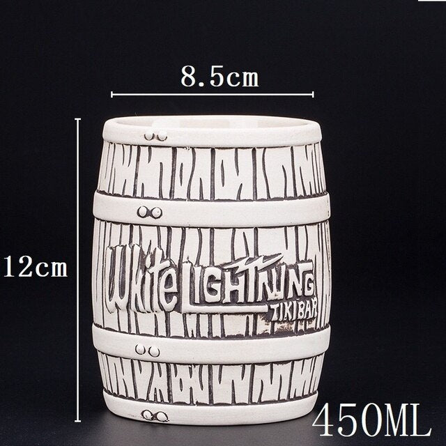 Bar Poker Tiki Mug Creative Hawaii Ceramic Mug