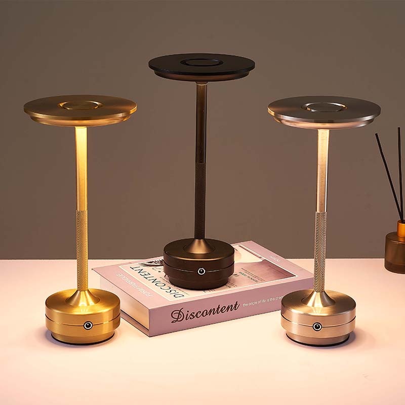 Rechargeable Table Lamp Bedroom Decoration For Study Bedside Desk Light