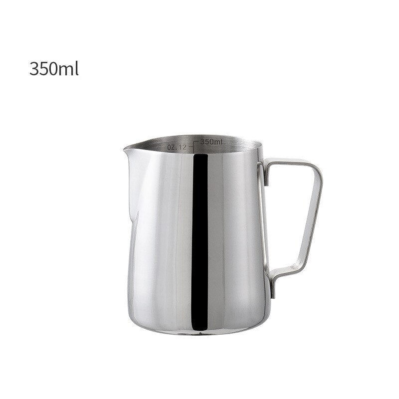 Stainless Steel with scale Coffee Pitcher