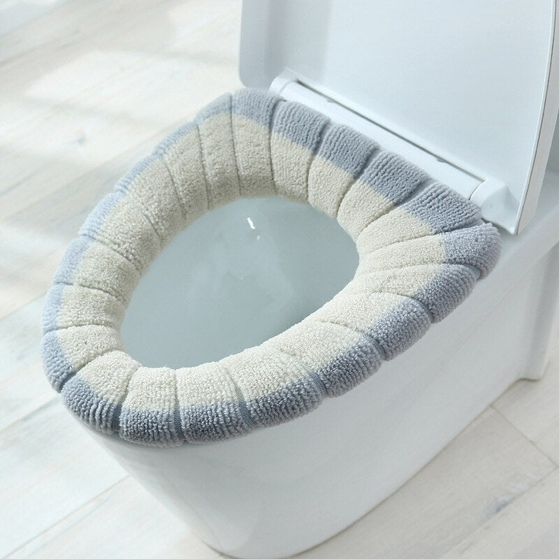 Universal Soft Warm Washable Toilet Seat Cover