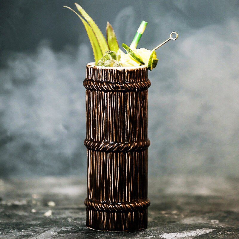 Bar Poker Tiki Mug Creative Hawaii Ceramic Mug