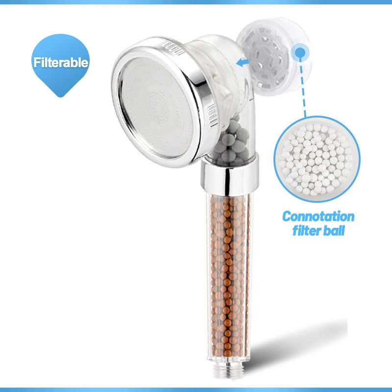 3 Modes Bath Shower Adjustable Jetting Shower