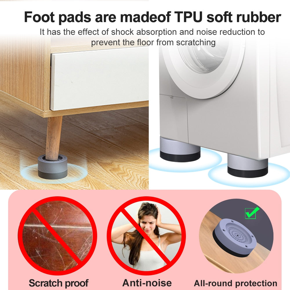 Anti Vibration Pads Washing Machine Rubber Feet