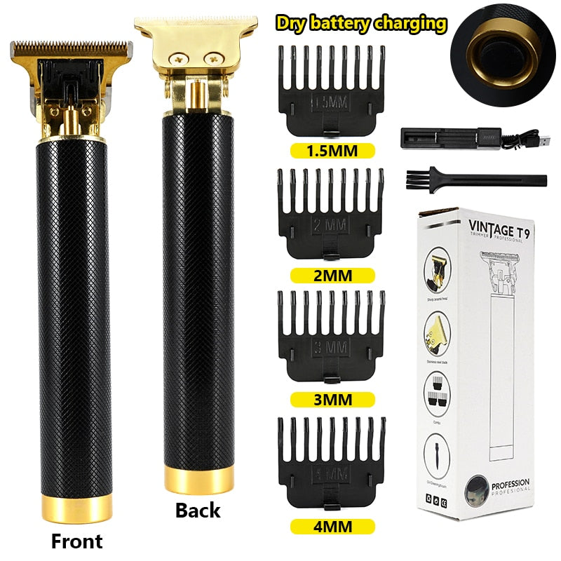 Electric Hair Clipper Man LCD 0mm Shaver