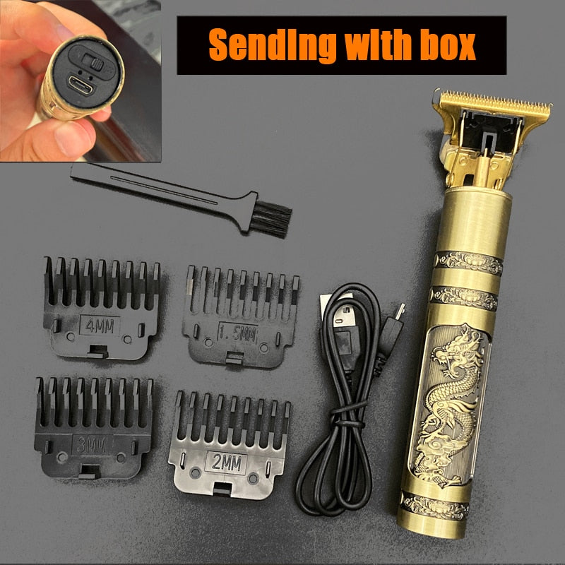 T9 Professional LCD Display Electric Hair Clipper