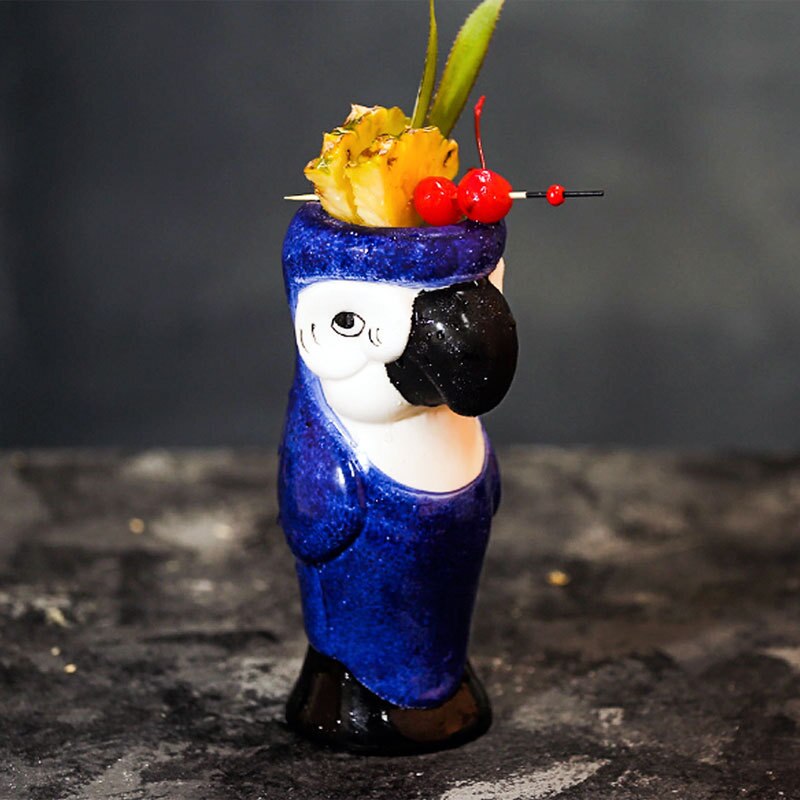 Bar Poker Tiki Mug Creative Hawaii Ceramic Mug
