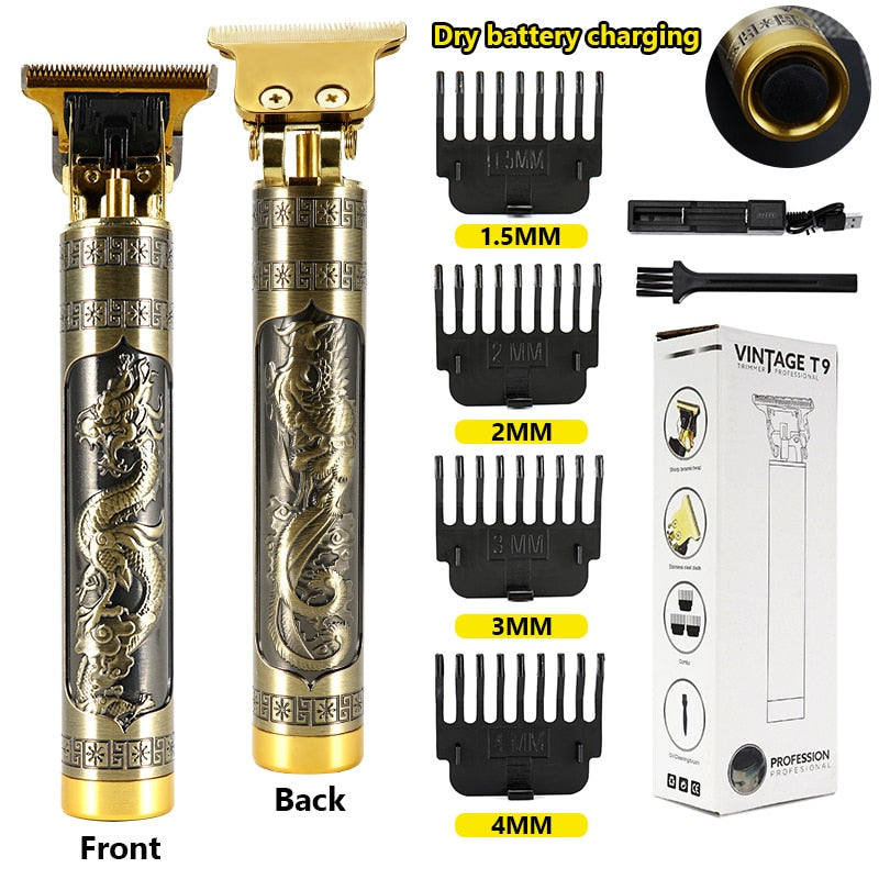 Electric Hair Clipper Man LCD 0mm Shaver