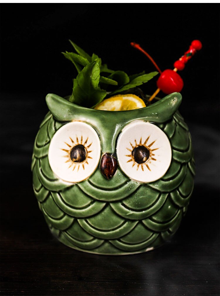Bar Poker Tiki Mug Creative Hawaii Ceramic Mug