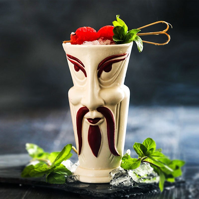 Bar Poker Tiki Mug Creative Hawaii Ceramic Mug