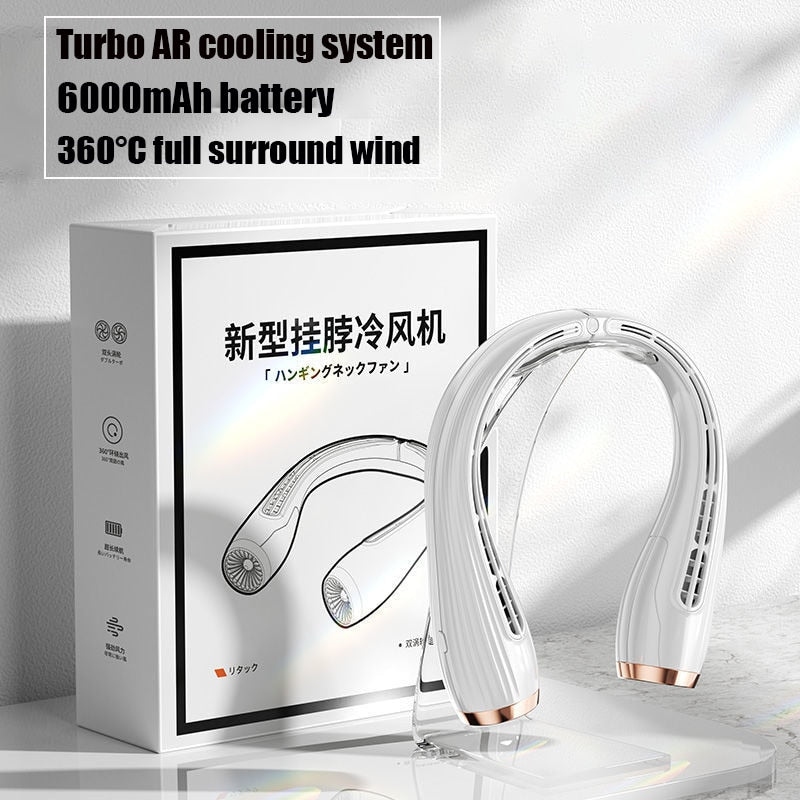 Mini Neck Fan Portable Bladeless