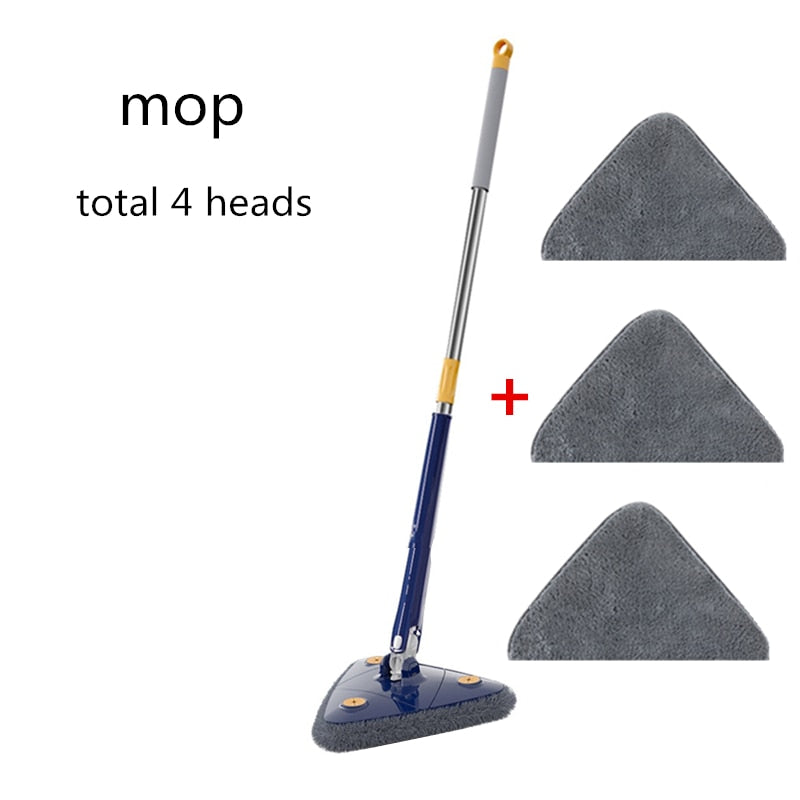 Self-wringing Triangle Extended Mop X Type