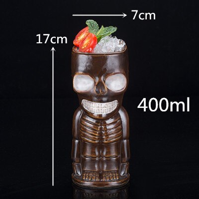 Bar Poker Tiki Mug Creative Hawaii Ceramic Mug