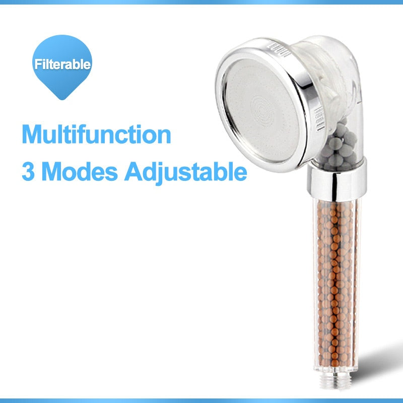 3 Modes Bath Shower Adjustable Jetting Shower
