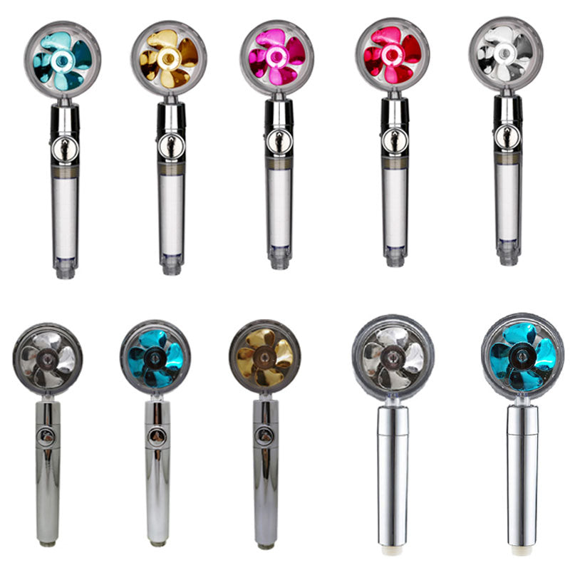 Holder High Preassure Showerhead Rainfall with Fan