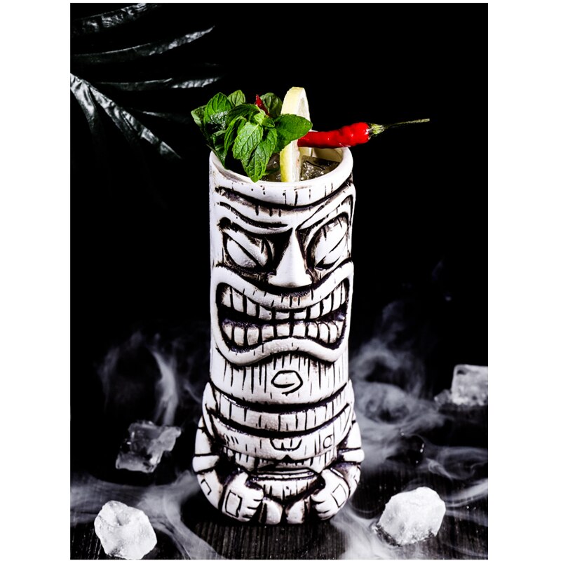 Bar Poker Tiki Mug Creative Hawaii Ceramic Mug