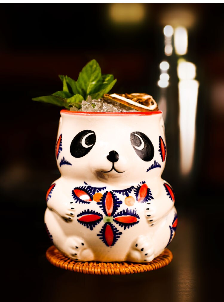 Bar Poker Tiki Mug Creative Hawaii Ceramic Mug