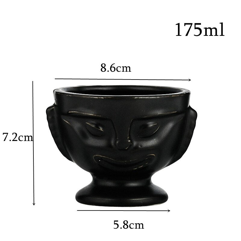350ml-700ml Hawaii Tiki Mugs Cocktail Cup