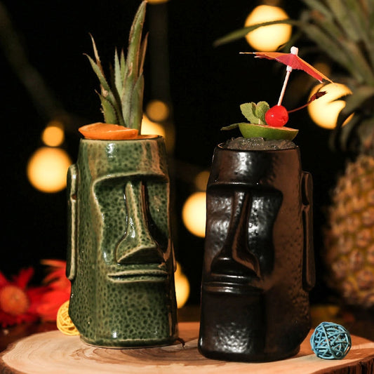 350ml-700ml Hawaii Tiki Mugs Cocktail Cup