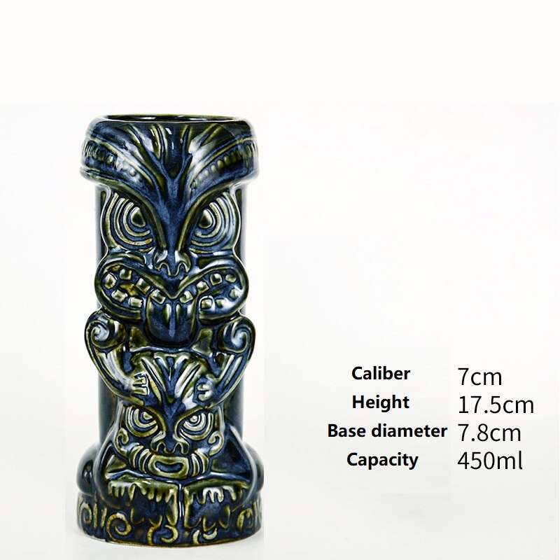 350ml-700ml Hawaii Tiki Mugs Cocktail Cup