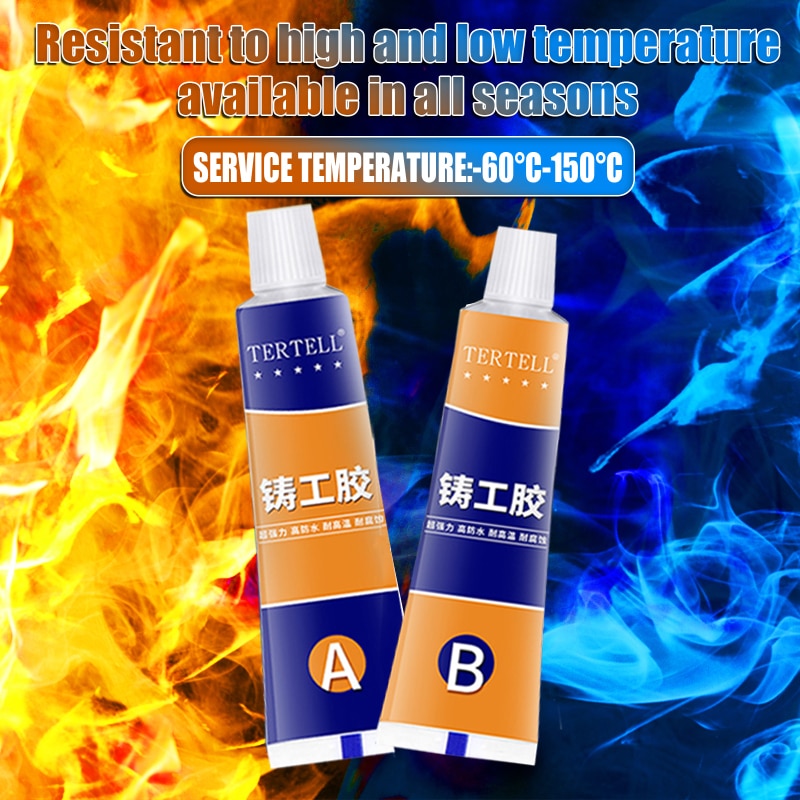 Industrial Repair Paste Glue Heat Resistance Cold
