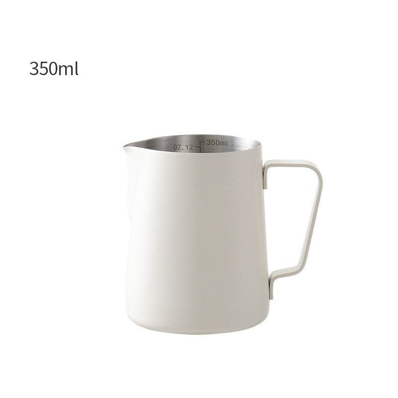 Stainless Steel with scale Coffee Pitcher
