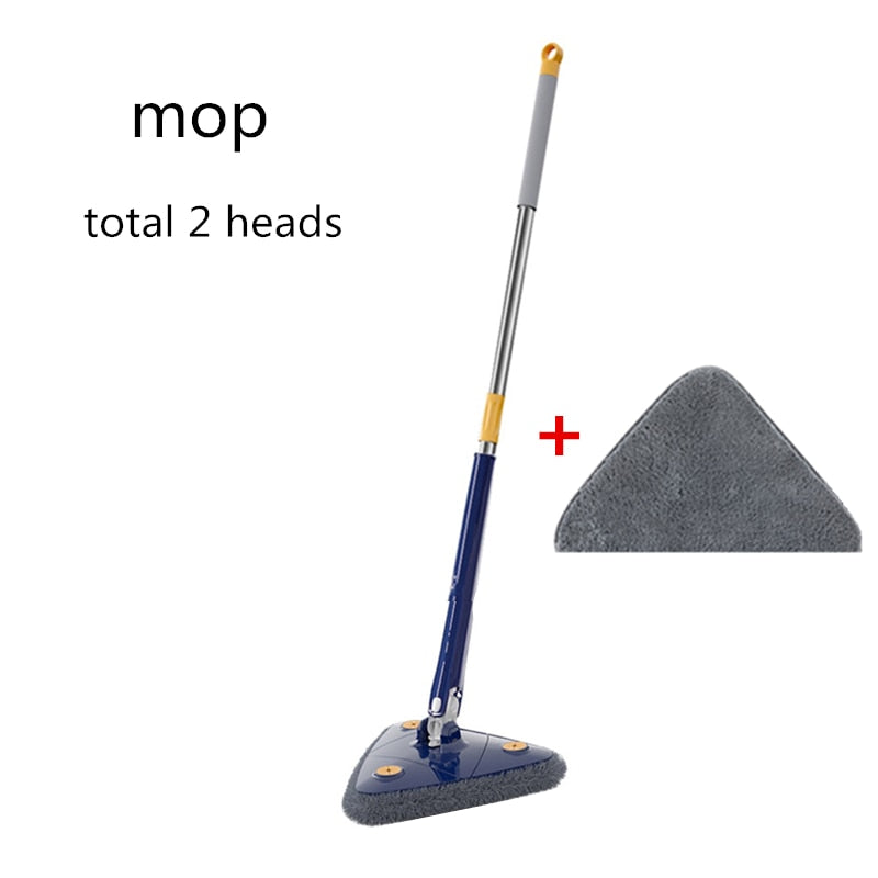 Self-wringing Triangle Extended Mop X Type
