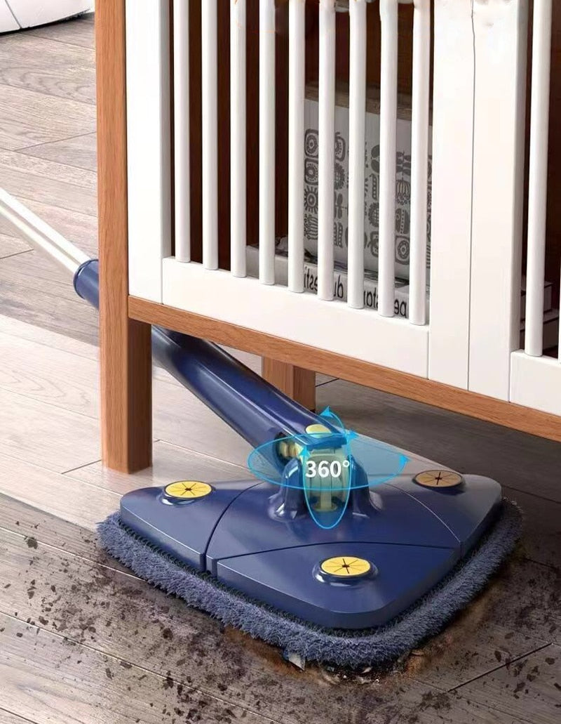 Self-wringing Triangle Extended Mop X Type
