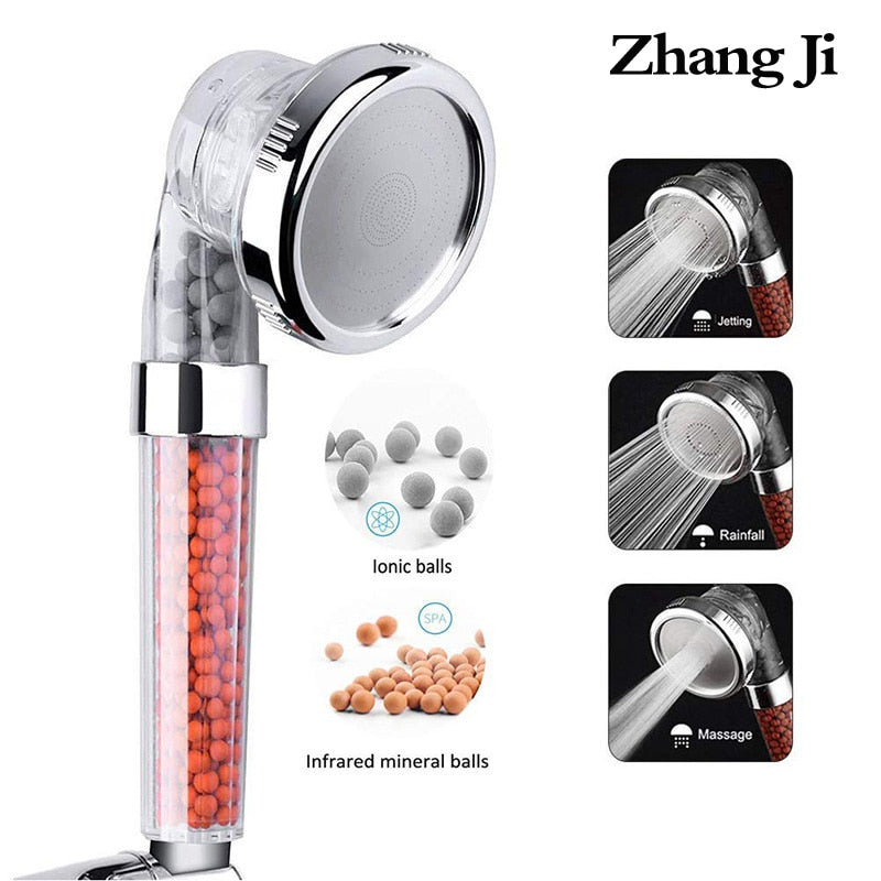 3 Modes Bath Shower Adjustable Jetting Shower