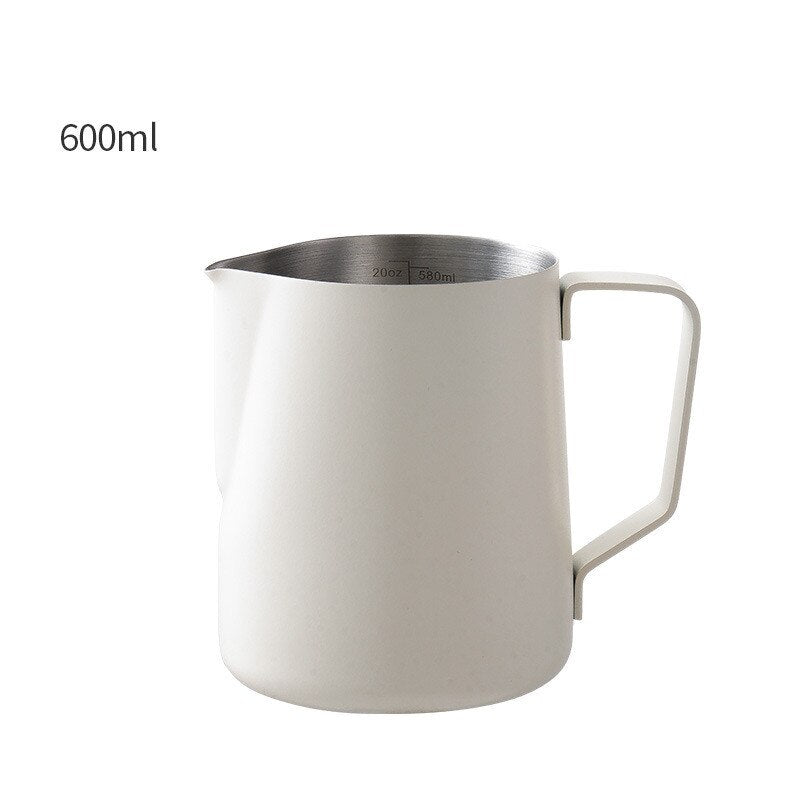 Stainless Steel with scale Coffee Pitcher