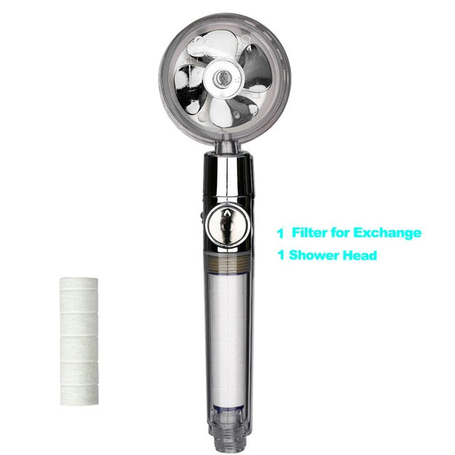 Holder High Preassure Showerhead Rainfall with Fan