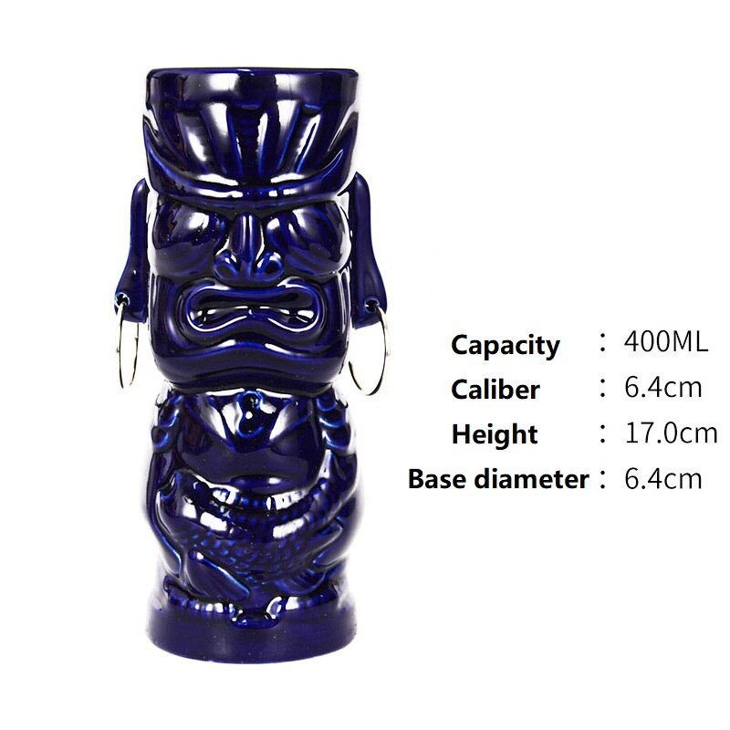350ml-700ml Hawaii Tiki Mugs Cocktail Cup