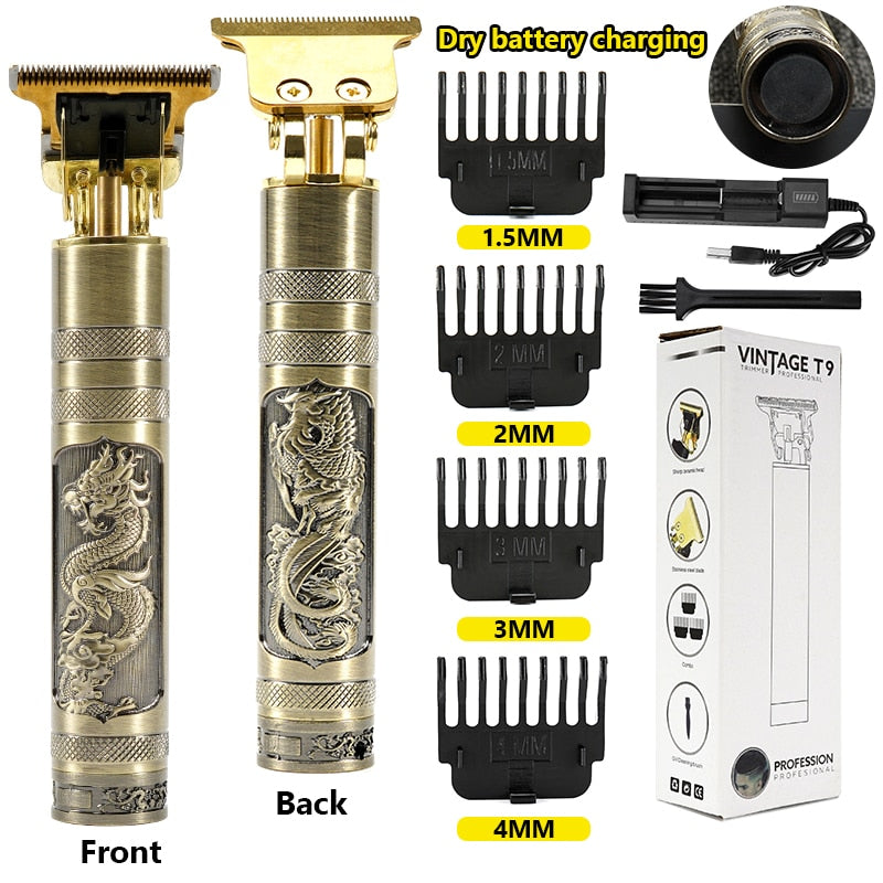 Electric Hair Clipper Man LCD 0mm Shaver