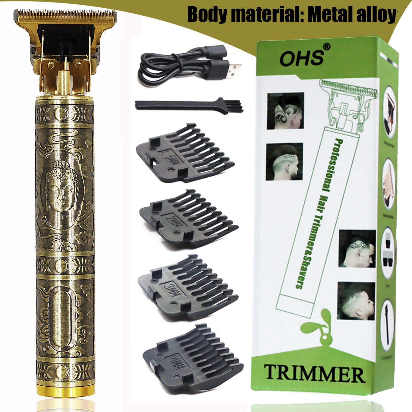 Man Electric Cordless Hair Cutting Machine