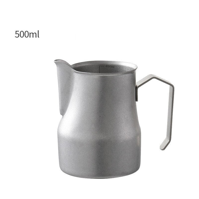 Stainless Steel with scale Coffee Pitcher