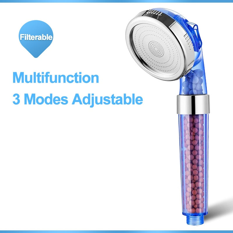 3 Modes Bath Shower Adjustable Jetting Shower